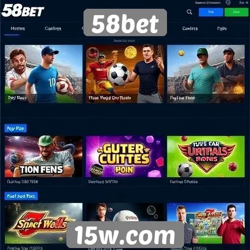 Análise do portfólio de jogos disponíveis no 58bet